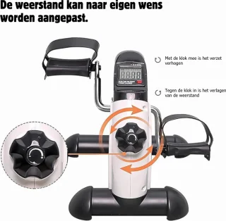 Deskbike bureaufiets met LCD-display en instelbare weerstand
