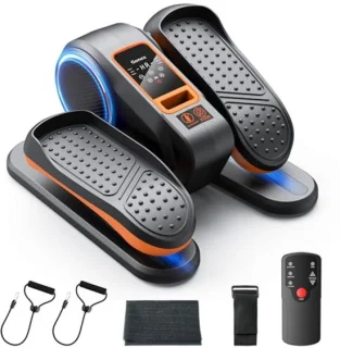 Desktop elliptische mini hometrainer oranje