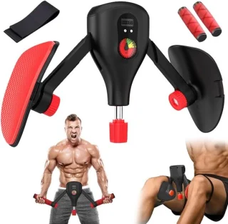 Dij- en bekkenbodemtrainer Zwart/Rood