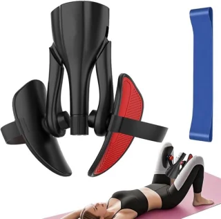 Dijbeentrainer & Bekkenbodemtrainer - Fitnessapparaat - Zwart
