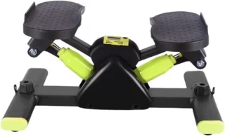 Draagbare Step Machine - Fitness Trainer - Thuis Trainen - Compact Lichtgewicht - 50x32x22cm - Zwart