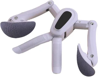 Driehoekige oefener - arm trainer - paars