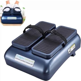 Elektrische beenoefenaar loopmachine senioren wit