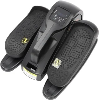 Elektrische ellipstrainer mini crosstrainer zwart