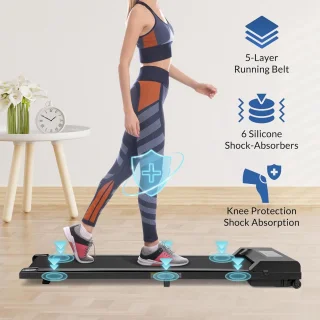 Elektrische Loopband 2-in-1 Inklapbaar