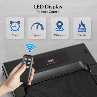 Elektrische Loopband 2-in-1 Inklapbaar