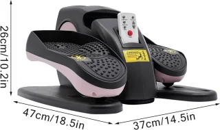 Elektrische mini-hometrainer onder bureau