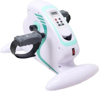 Elektrische mini hometrainer zwart