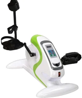 Elektrische pedaaltrainer mini hometrainer wit