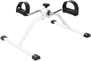 Elektrische Pedaaltrainer - Mini hometrainer - Zilver