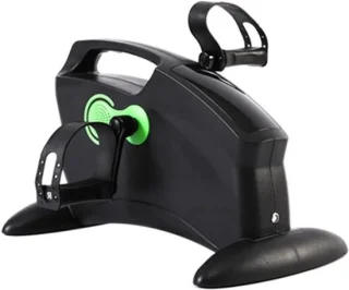 Elektrische pedaaltrainer - Mini hometrainer Zwart