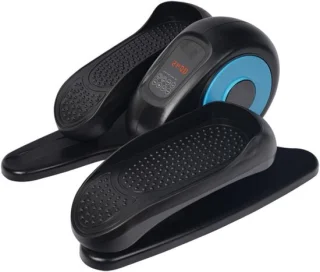 Elektrische pedaaltrainer mini hometrainer zwart