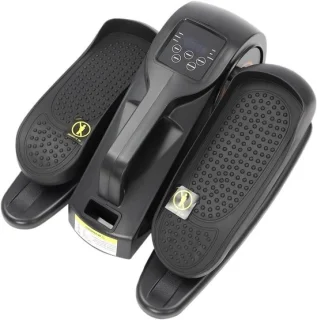 Elektrische pedaaltrainer - zittende trainer - zwart