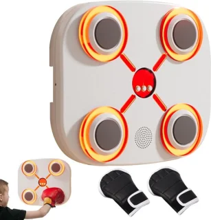 Elektronische Boksschijf 30 cm - Fitnessapparaat Zwart