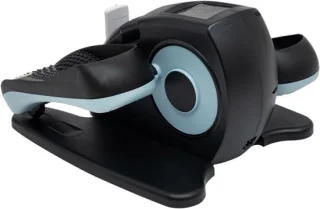 Elliptische beentrainer blauw zwart