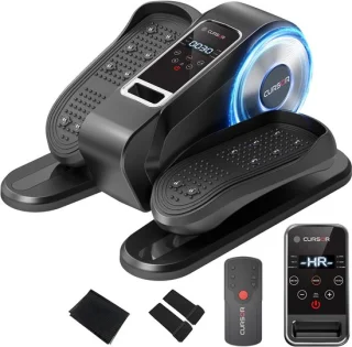 Elliptische mini pedaaltrainer donker