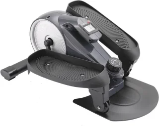 Elliptische stepper - pedaal trainer - zwart