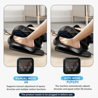 Elliptische trainer voor onder bureau