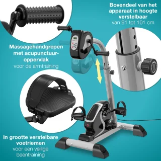 ELONEO 2in1 Arm- en Beentrainer Elektrisch Hometrainer