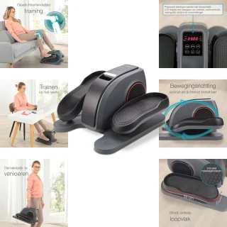 ELONEO Mini elliptische trainer fiets-pedaaltrainer