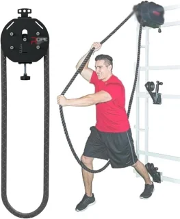 Endless rope trainer - kabel katrolsysteem zwart