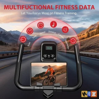 Exercise Bike Indoor Cycling - Zwart