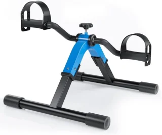 Fiets hometrainer mini blauw