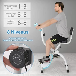 Fietsen Thuis Opvouwbare Fitnessfiets