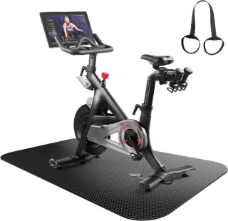 Fietsmat 60 x 120 cm zwart