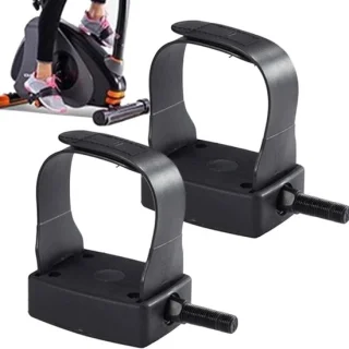 Fietspedalen voor liggende hometrainer, zwart