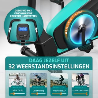 FITAGE Hometrainer - Fitnessfiets