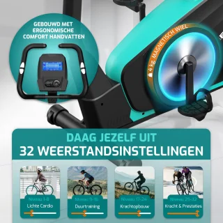 FITAGE Hometrainer - Fitnessfiets