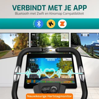 FITAGE Hometrainer - Fitnessfiets