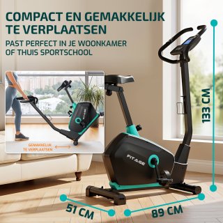 FITAGE Hometrainer - Fitnessfiets