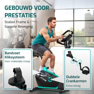 FITAGE Hometrainer - Fitnessfiets