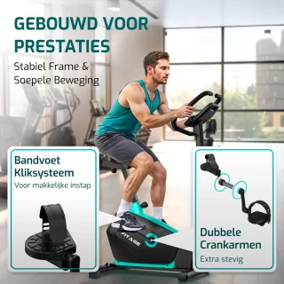 FITAGE Hometrainer - Fitnessfiets