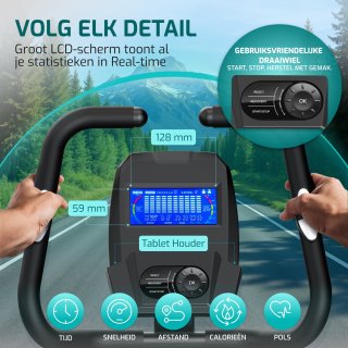 FITAGE Hometrainer - Fitnessfiets