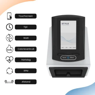FitBike Ride 8 iPlus TFT Hometrainer