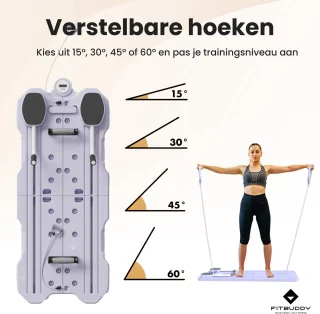 FitBuddy Pilates Reformer Board
