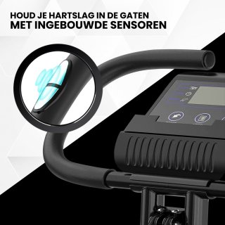 Fitby Hometrainer Fitnessfiets Opvouwbaar