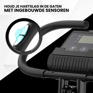Fitby Hometrainer Fitnessfiets Opvouwbaar