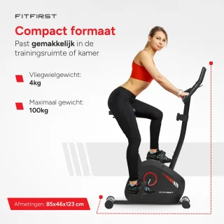 FitFirst Hometrainer Fitnessfiets