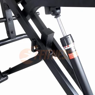 Fitness Body Crunch krachtstation hometrainer normaal formaat zwart
