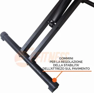 Fitness Body Crunch krachtstation hometrainer normaal formaat zwart