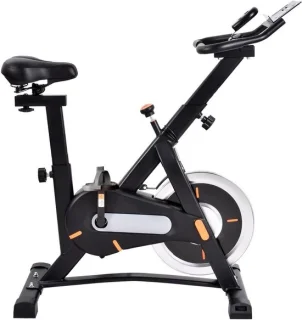 Fitness fiets - hometrainer - zwart