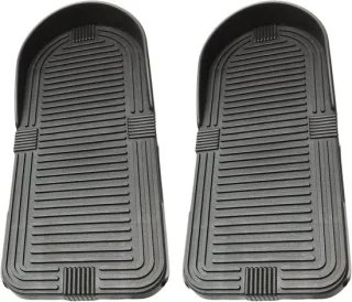 Fitness pedaal voor hometrainer - 26.4x11.5 cm - zwart