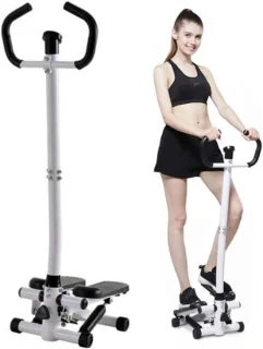 Fitness Stair Stepper - Hometrainer Stepper - Cardio Training - Met Weerstandsbanden - 8 kg - Niet gespecificeerd
