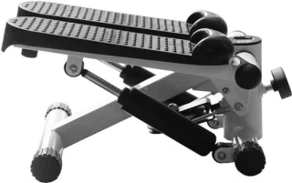 Fitness-stepper 2 in 1 met weerstandstouwen