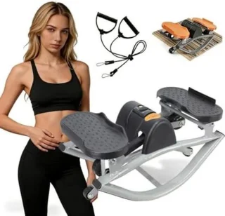 Fitness stepper - home trainer - zwart
