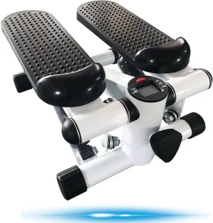 Fitness stepper mini hometrainer zwart
